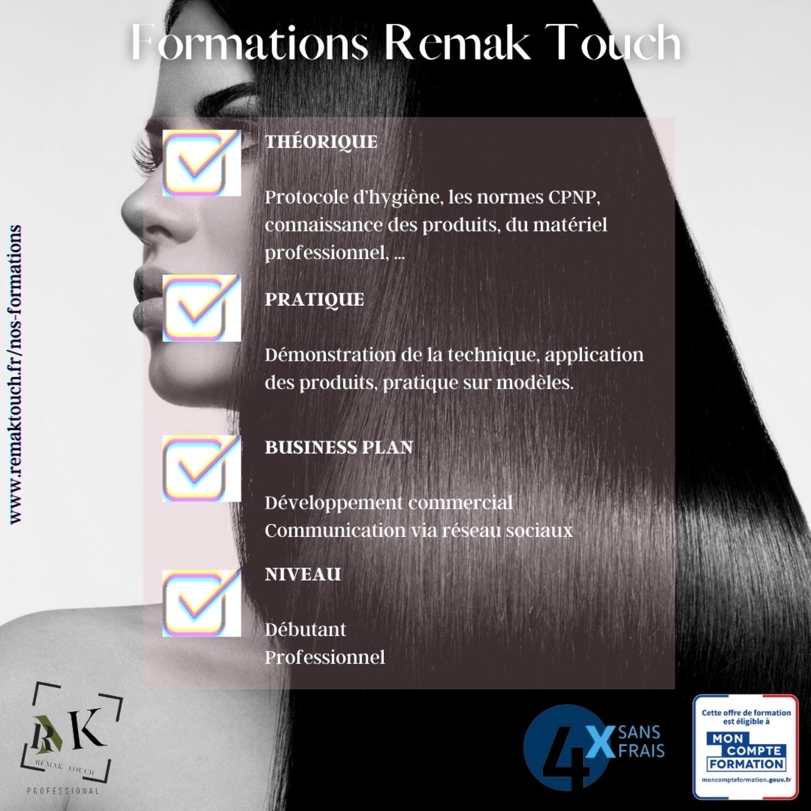 Formation lissage brésilien et botox capillaire à Marseille dans les Bouches du Rhône