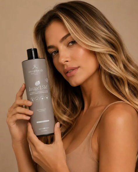  Lissage brésilien RemakTouch est un soin profond qui vous permet de lisser les cheveux à 100%.